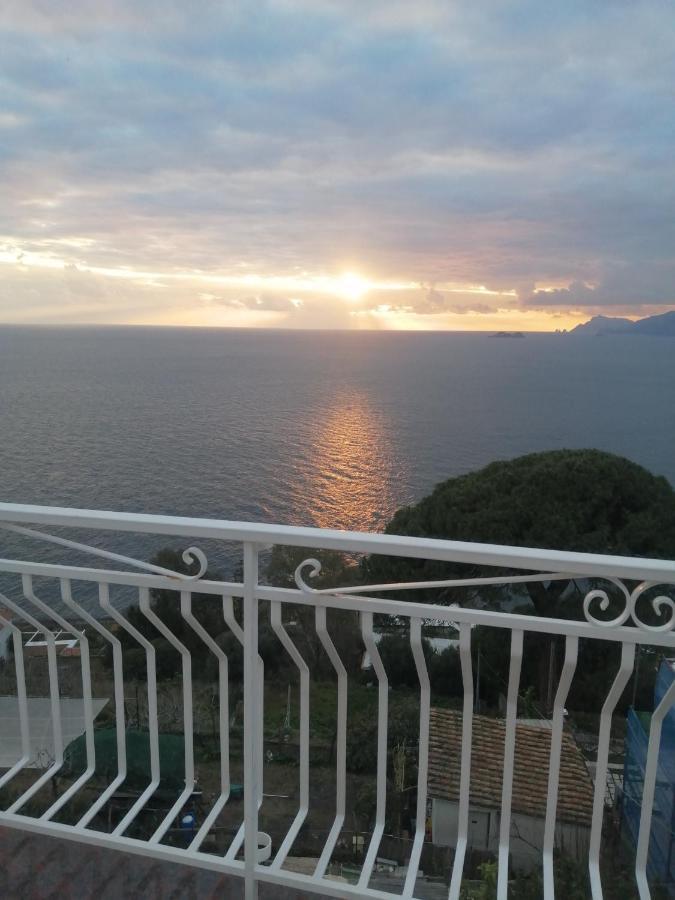 Mija Sunset Home Praiano Eksteriør billede