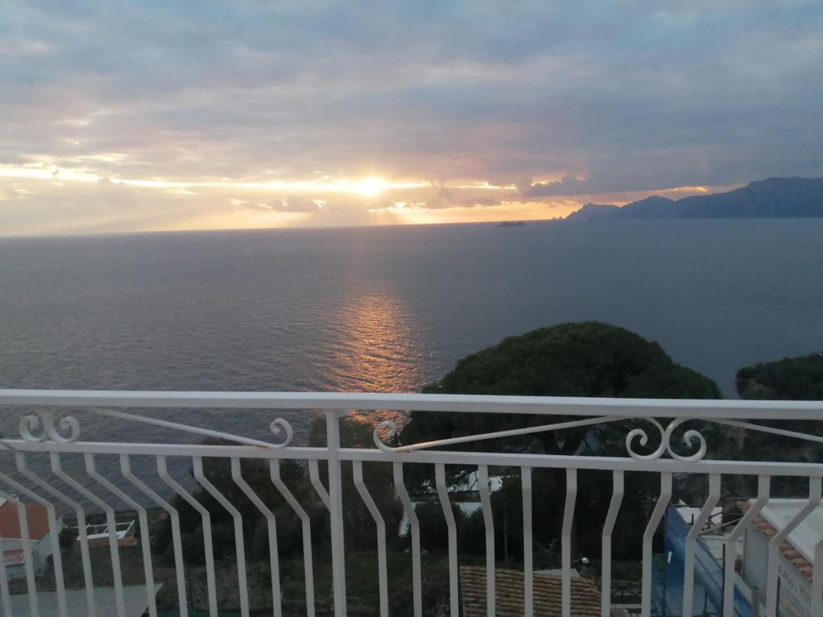 Mija Sunset Home Praiano Eksteriør billede