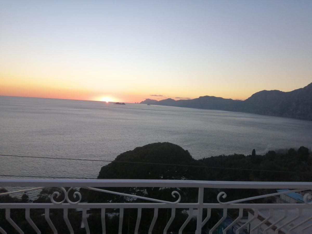 Mija Sunset Home Praiano Eksteriør billede